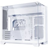 Lian Li O11 Vision-M , Tower-Gehäuse weiß, Tempered Glass x 3