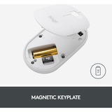 Logitech M350 Pebble, Maus hellgrün, 2,4 GHz, Bluetooth, kompatibel mit Notebook, PC, iPad, Mac