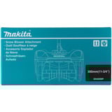 Makita Schneefräsen-Aufsatz SN400MP blau/schwarz, für die Akku-Multifunktionsantriebe UX01, DUX60, DUX18