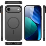 Nevox StyleShell INVISIO, Handyhülle schwarz, iPhone 17 Air, kompatibel mit MagSafe
