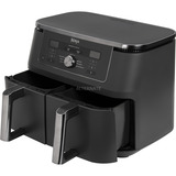 Ninja MAX 6-in-1 Dual Zone Heißluftfritteuse DZ400EU  grau, 2.470 Watt, 2 Körbe je 4,75 Liter