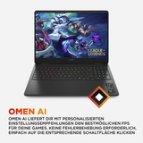 OMEN 16-am0190ng, Gaming-Notebook schwarz, Intel® Core™ i9-14900HX, NVIDIA GeForce RTX 5060, 32 GB DDR5, 1 TB (1 TB SSD), Windows Home