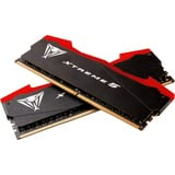 Patriot DIMM 32 GB DDR5-8200 (2x 16 GB) Dual-Kit, Arbeitsspeicher schwarz, PVX532G82C38K, Viper Elite 5 RGB, INTEL XMP