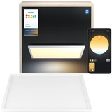 Philips HUE White Ambiance Aurelle quadratische Panelleuchte XL, LED-Leuchte weiß
