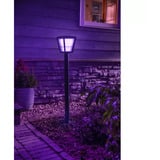 Philips HUE White & Color Ambiance Econic Outdoor Wegeleuchte, LED-Leuchte schwarz