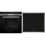 Siemens EQ522IA01, Herdset schwarz/silber