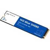 WD Blue SN580 2 TB, SSD blau/weiß, PCIe 4.0 x4, NVMe, M.2 2280
