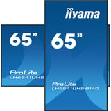 iiyama ProLite LH6541UHS-B1AG, Public Display schwarz (glänzend), UltraHD/4K, VA, HDMI