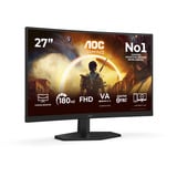 AOC AGON C27G42FE, Gaming-Monitor 68.6 cm (27 Zoll), schwarz (matt), FullHD, VA, Curved, HDMI, DP, 180Hz Panel