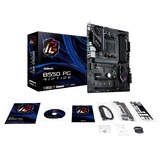 ASRock B550 PG RIPTIDE, Mainboard dunkelgrau