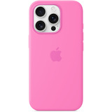 Apple Silikon Case mit MagSafe, Handyhülle pink, iPhone 16 Pro