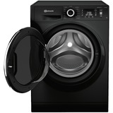 Bauknecht WM BB 8A, Waschmaschine schwarz