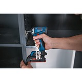 Bosch Akku-Bohrschrauber GSR 18V-90 FC Professional, 18Volt blau/schwarz, 2x Akku ProCORE18V 4,0Ah, in L-BOXX