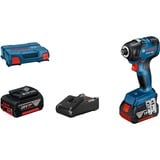 Bosch Akku-Schlagschrauber GDR 18V-200 Professional, 18Volt blau/schwarz, 2x Li-Ionen Akku 4,0Ah, L-Case