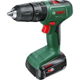 Bosch Heimwerken & Garten Akku-Schlagbohrschrauber EasyImpact 18V-38 grün/schwarz, Li-Ionen Akku 2,0Ah, Koffer, POWER FOR ALL ALLIANCE
