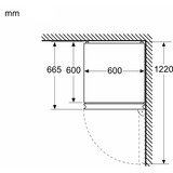 Bosch KGN392I2F Serie 4, Kühl-/Gefrierkombination edelstahl