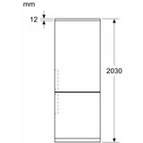 Bosch KGN392I2F Serie 4, Kühl-/Gefrierkombination edelstahl