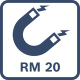 Bosch Multifunktionshalterung RM 20 schwarz, für Kombilaser GCL 12V-50-22 CG