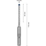 Bosch Professional EXPERT Hammerbohrer SDS-plus-7X, Ø 5mm, 30 Stück Arbeitslänge 50mm