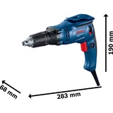 Bosch Professional Trockenbauschrauber GTB 6-50 Professional blau/schwarz, 650 Watt, im L-Case