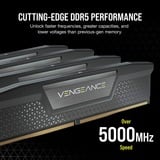 Corsair DIMM 32 GB DDR5-6000 (2x 16 GB) Dual-Kit, Arbeitsspeicher schwarz, CMK32GX5M2B6000C38, Vengeance, INTEL XMP