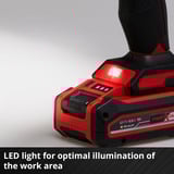 EINHELL Akku-Kartuschenpistole TE-SG 18/10 Li - Solo rot/schwarz, ohne Akku und Ladegerät