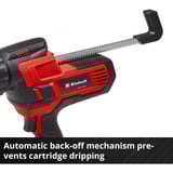EINHELL Power X-Change Akku-Kartuschenpistole TE-SG 18/10 Li - Solo, 18Volt rot/schwarz, ohne Akku und Ladegerät