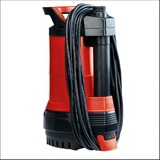 EINHELL Regenfasspumpe GE-PP 5555 RB-A, Tauch- / Druckpumpe rot/schwarz, 550 Watt