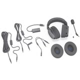 ENDORFY VIRO Plus USB Alt Gray, Gaming-Headset dunkelgrau, USB-A, 3.5 mm Klinke, 7.1-USB-Soundkarte
