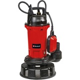 Einhell Schmutzwasserpumpe GE-DP 900 Cut, Tauch- / Druckpumpe rot/schwarz, 900 Watt