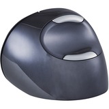 Evoluent VerticalMouse D, Maus schwarz/silber, Large, RH