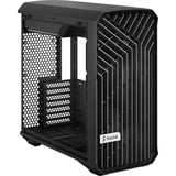 Fractal Design Torrent Compact Black Solid, Tower-Gehäuse schwarz, Seitenteile aus Stahl