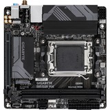 GIGABYTE B650I AX, Mainboard schwarz/grau