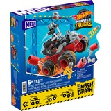 Hot Wheels Monster Trucks Bone Shaker Crash Set, Spielfahrzeug 151-teilig