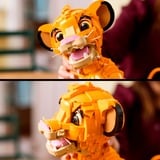 LEGO 43247 Disney Simba, Der junge König der Löwen, Konstruktionsspielzeug 