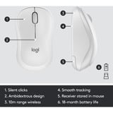 Logitech MK295, Desktop-Set weiß, DE-Layout