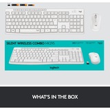 Logitech MK295, Desktop-Set weiß, DE-Layout