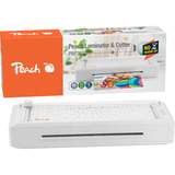 Peach Peach 2 in 1 A4 Laminiergerät Plug & Play  inkl. Trimmer & Laminierfolien