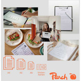 Peach Peach 2 in 1 A4 Laminiergerät Plug & Play  inkl. Trimmer & Laminierfolien