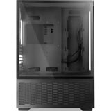 RAIJINTEK PAEAN PREMIUM, Tower-Gehäuse schwarz, Seitenteil aus Tempered Glass