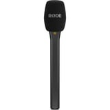 Rode Microphones Interview Micro, Mikrofon schwarz, Handadapter für Rode Wireless Sendemodule
