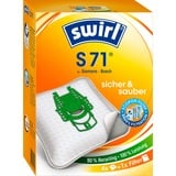 Swirl Staubsaugerbeutel S71 EcoPor 4 Beutel, 1 Abluftfilter