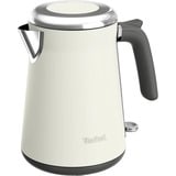 Tefal KI666A  Edelstahl, Wasserkocher beige/edelstahl, 2.400 Watt, 1,7 Liter