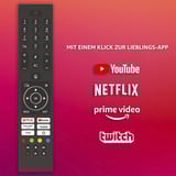 Telefunken D32F751X7CW, LED-Fernseher 32 cm (80 Zoll), schwarz, FullHD, Tripple-Tuner, TiVo-Betriebssystem