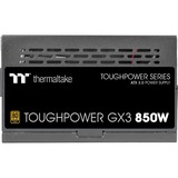 Thermaltake Toughpower GX3 850W, PC-Netzteil schwarz, 1x 12-Pin High Power GPU, 5x PCIe, 850 Watt