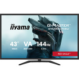 iiyama G-Master G4380UHSU-B2 Red Eagle, Gaming-Monitor 108 cm (42.5 Zoll), schwarz, 4K UHD, VA, Adaptive-Sync, USB-HUB, HDR, 144Hz Panel