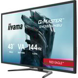iiyama G-Master G4380UHSU-B2 Red Eagle, Gaming-Monitor 108 cm (42.5 Zoll), schwarz, 4K UHD, VA, Adaptive-Sync, USB-HUB, HDR, 144Hz Panel