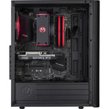 ALTERNATE Custom PC Series • Red Hero Essentials Gaming-PC schwarz/transparent, ohne Betriebssystem