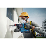 Bosch Akku-Bohrhammer GBH 18V-22 X Professional solo, 18Volt blau/schwarz, ONECHUCK, ohne Akku und Ladegerät, in L-BOXX