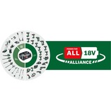 Bosch Akku-Bohrschrauber EasyDrill 18V-40 grün/schwarz, 2x Li-Ionen Akku 2,0Ah, Koffer, POWER FOR ALL ALLIANCE